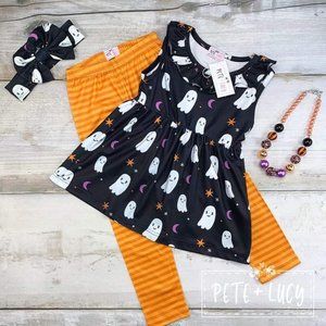 Pete & Lucy Happy Ghost Pant Set